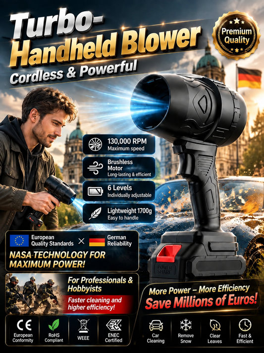 🔥Offre exceptionnelle🔥 Souffleur turbo haute performance à commande manuelle ✈️Livraison gratuite✈️