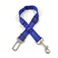 🐶🚗 Ceinture de sécurité réfléchissante et élastique pour animaux de compagnie – Système de retenue réglable pour voiture avec amortisseur de chocs