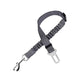 🐶🚗 Ceinture de sécurité réfléchissante et élastique pour animaux de compagnie – Système de retenue réglable pour voiture avec amortisseur de chocs