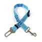 🐶🚗 Ceinture de sécurité réfléchissante et élastique pour animaux de compagnie – Système de retenue réglable pour voiture avec amortisseur de chocs