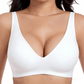 🌸💕Soutiens-gorge sans fil confortables en gelée pour femmes – Bralettes push-up sans couture, soutiens-gorge profonds en V pour tous les jours