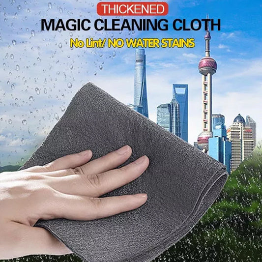 🧽 50 % DE RÉDUCTION ! Chiffon de nettoyage magique épais – ne peluche pas, ne laisse pas de traces, sans produits chimiques. Il suffit de le mouiller, d'essuyer et de le réutiliser. Il dure des années ! ✨✅