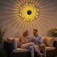 💐50% DE RÉDUCTION! Lampe Mandala IP65 Étanche – Pluie ou Beau Temps, Magie au Jardin ☔💧【Vente Flash】