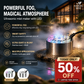 💨 50 % DE RÉDUCTION MAINTENANT ! ⚡ Brumisateur ultrasonique à 12 LED – Crée une brume fraîche et une lumière colorée – Idéal pour les humidificateurs, les fontaines ou la décoration d'Halloween – Fonctionne silencieusement dans l'eau 💧✨