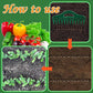 ⏳ Offre limitée : 50 % de réduction ! 🌱 Espaceur et guide-plantes pour graines de jardin – Outil de semis de précision à 12 trous 💥