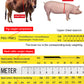 🐄✨Lilleget® Ruban de mesure du poids des animaux d'élevage – idéal pour les bovins, les porcs et autres animaux d'élevage
