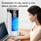 ❄️2026New Evaporative Air Conditioner - Compact USB Desk Fan, 300ml Tank Personal Cooler, Adjustable Speed Settings, Timer, Quiet, Portable Design Bedside | Small Room Cooling Fan For Home Travel Outd