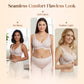 🌸💕Soutiens-gorge sans fil confortables en gelée pour femmes – Bralettes push-up sans couture, soutiens-gorge profonds en V pour tous les jours