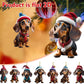 ⏳🔥50 % DE RÉDUCTION POUR UNE DURÉE LIMITÉE ! ⏰🎄 Décorations de sapin de Noël en forme de chiot 🐕🎁