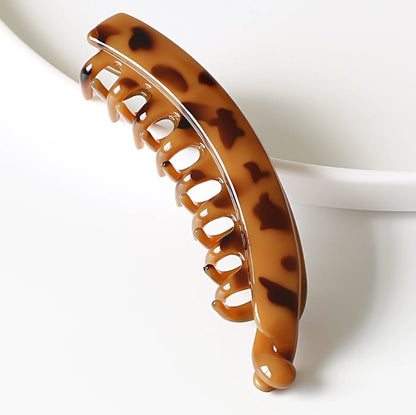 🔥1 acheté, 1 offert 💗🥰Grandes barrettes en forme de banane – barrettes antidérapantes pour queue de cheval, pour femmes et filles