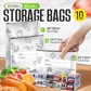 🔥Bestseller Mondial🍗 Offre limitée ! Achetez 1 obtenez 1 gratuits🥦Sacs de Rangement Réutilisables en Aluminium avec Fermeture Hermétique