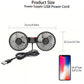 🌬️ Ventilateur multifonctionnel pour les sièges arrière – 3 niveaux de vitesse, fonctionnement silencieux et installation flexible sur les appuie-tête, idéal pour les voitures, les SUV et les camping-cars 🛣️