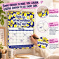 🔥🎉Plus de 58 000 exemplaires vendus !🎁🌟Calendrier mural « Sweary » 2027 – Un cadeau humoristique et grivois pour vos amis, idéal pour se détendre à la maison