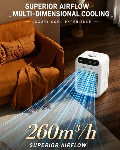 🌬️Climatiseur-ventilateur portable 3-en-1 silencieux✅Vente directe d'usine⌛Quantité limitée💥Meilleur prix