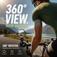 ⏳Offre spéciale à durée limitée⏰Rétroviseur pivotant à 360° – Vue dégagée vers l'arrière, fini les torticolis. Compatible vélos, vélos électriques et motos. Fixation par sangle en silicone sans outil ! 🛡️✨