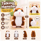 🔥-50% PROMO✨Peluche hamster parlante🐹Répète vos mots, bouge la tête automatiquement, jouet amusant