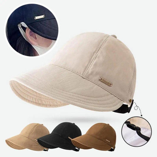 🏆Soldes en édition limitée – 50 % de réduction ☀️ Chapeau de soleil pour femme à large bord