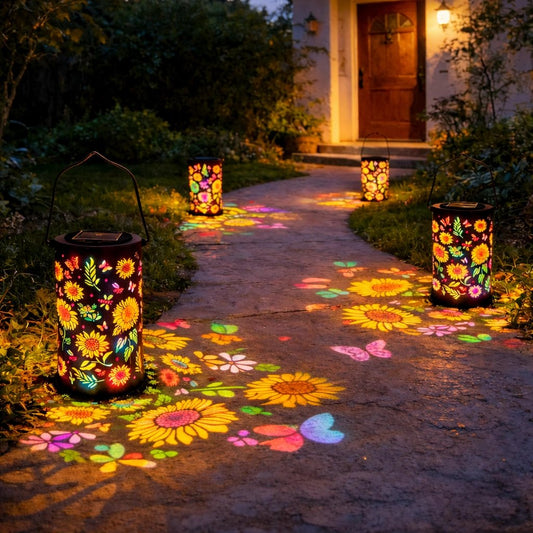 🔥Offre spéciale : 53% de réduction🌞 Lanterne solaire de jardin « Éclat de tournesol »