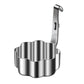 🥚🍳Moule à œufs en acier inoxydable 304 – Formes amusantes, base plate anti-fuites et démoulage facile
