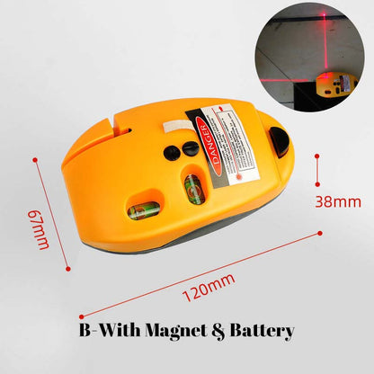 📐🔴 Niveau laser à angle droit de 90° – 50 % de réduction ! Précision infrarouge, faisceau visible puissant, compact et résistant – idéal pour les étagères, le carrelage et le bricolage. ✨