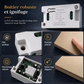 Kit d'interrupteur sans fil sans câblage avec interrupteur mural autocollant et récepteur pour lampes domestiques 220 V
