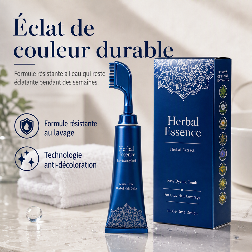 🌿✨ 50 % DE RÉDUCTION EN CE MOMENT ! !✨🌿 Peigne pour coloration naturelle des cheveux, à utiliser chez soi