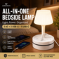 💡🔌 Lampe de chevet avec prises USB et secteur – 50 % de réduction ! 3/4 prises secteur, 2 ports USB, 1 port Type-C – rechargez vos appareils pendant que vous dormez. ⭐🏠