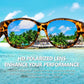 💎🕶️💜 PROMO -50% ! Lunettes de Soleil Oversize Œil de Chat 2026 – Polarées UV400, Portables sur Lunettes de Vue (Multicouleurs)