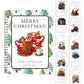 🔥🎁50 % DE RÉDUCTION !!! - Prêt pour Noël ! 🎅 Carnet de cartes-cadeaux de Noël - 👍 Carnet de cartes-cadeaux de Noël à reliure spirale à faire soi-même