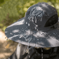 Promotion de l'été 50% de réduction sur le bord solaire à largeur bord de pêche extérieur chapeau-solaire et charge USB