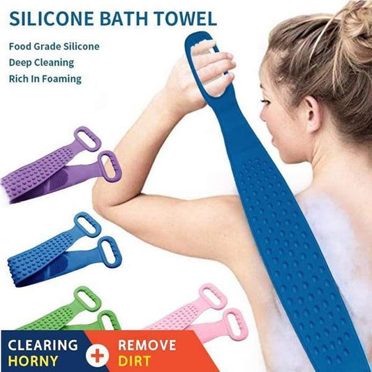 🔥Promotion exceptionnelle : 60 % de réduction🔥 Jetez votre loofah moisi ! Brosse de nettoyage corporel en silicone – Ne retient pas les bactéries, sèche en quelques minutes 🚿