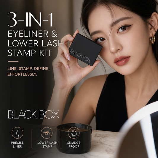 🎉 SOLDES 2026 – PLUS DE 128 000 EXEMPLAIRES VENDUS ! 👁️ Kit 3-en-1 eye-liner et tampon à cils – Waterproof, résistant aux frottements et longue tenue – Un maquillage des yeux parfait en quelques secondes ✨💄