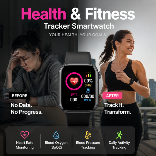 Montre connectée pour le suivi de la santé et de l'activité physique