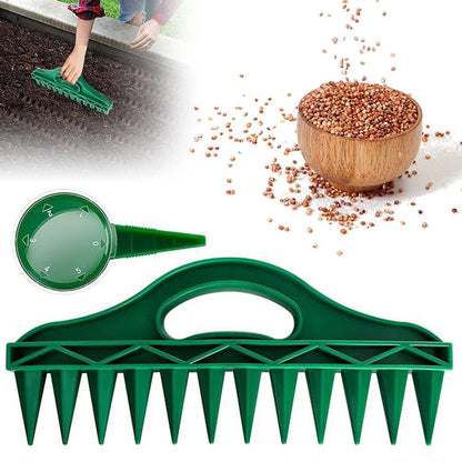 ⏳ Offre limitée : 50 % de réduction ! 🌱 Espaceur et guide-plantes pour graines de jardin – Outil de semis de précision à 12 trous 💥