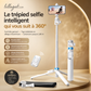 📸✨50 % DE RÉDUCTION ! 🎞️🤖 Perche à selfie à détection automatique et rotation automatique à 360° – Commande gestuelle, suivi par IA et prévention des interférences dues à la foule. Plus de 5 312 créateurs de contenu filment les mains libres !✨