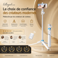 📸✨50 % DE RÉDUCTION ! 🎞️🤖 Perche à selfie à détection automatique et rotation automatique à 360° – Commande gestuelle, suivi par IA et prévention des interférences dues à la foule. Plus de 5 312 créateurs de contenu filment les mains libres !✨