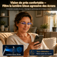 👓 Lunettes de lecture à double usage ✨ - Verres en saphir | Protection contre la lumière bleue | Dioptries de +1,00 à +4,00 | Noir et marron