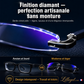 👓 Lunettes de lecture à double usage ✨ - Verres en saphir | Protection contre la lumière bleue | Dioptries de +1,00 à +4,00 | Noir et marron