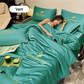 ❄️💕 VENTE DIRECTE USINE -51% ! Parure de Lit 4 Pièces en Velours Haut de Gamme – Douce, Respirante & Rafraîchissante (Tailles 1-2 Places)