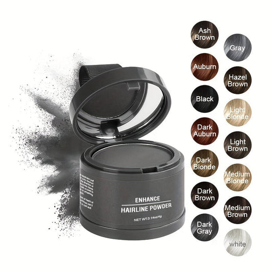 🔥💗 ACHETEZ 1, OBTENEZ 1 GRATUIT ! Poudre pour Racines et Repousses – Naturelle, Résistante à l'Eau & Convient à Toutes les Couleurs (Avec Miroir et Houppette)