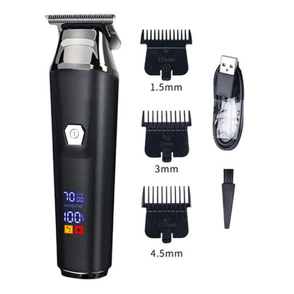 💇‍♂️ 50 % DE RÉDUCTION ! ⚡ Tondeuse à cheveux haute performance avec écran numérique LED – lames de précision, fonctionnement sur batterie et qualité professionnelle pour un usage à domicile ✂️