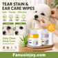 ✨️Surprise : 50 % de réduction ! 🐈🐕 Il est important de veiller à la propreté de votre compagnon à quatre pattes ! Lingettes nettoyantes naturelles à base de plantes pour les yeux et les oreilles de votre animal