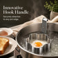 🥚🍳Moule à œufs en acier inoxydable 304 – Formes amusantes, base plate anti-fuites et démoulage facile