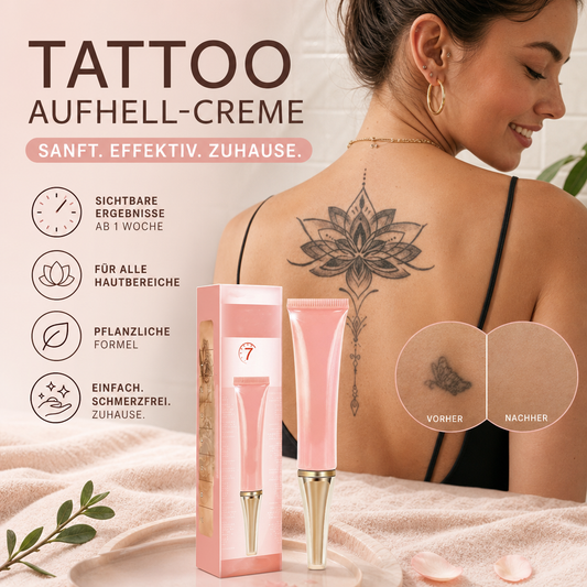 🏆 Offre à durée limitée🔥 2 achetés, le 3e offert 🎁Crème éclaircissante pour tatouages douce, efficace et polyvalente