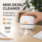🧹 50 % DE RÉDUCTION EN CE MOMENT ! Mini-aspirateur de bureau portable – compact, puissant et polyvalent – idéal pour le clavier, la voiture et le bureau 💻✨