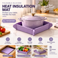 📢📢50 % DE RÉDUCTION !! ⏰Dessous-de-plat magnétique en silicone 🍳🧲 | Dessous-de-plat pliable et petit plateau de cuisine