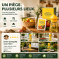 Piège à mouches suspendu intérieur extérieur, capture efficace sans toxique pour jardin maison et terrasse ✨