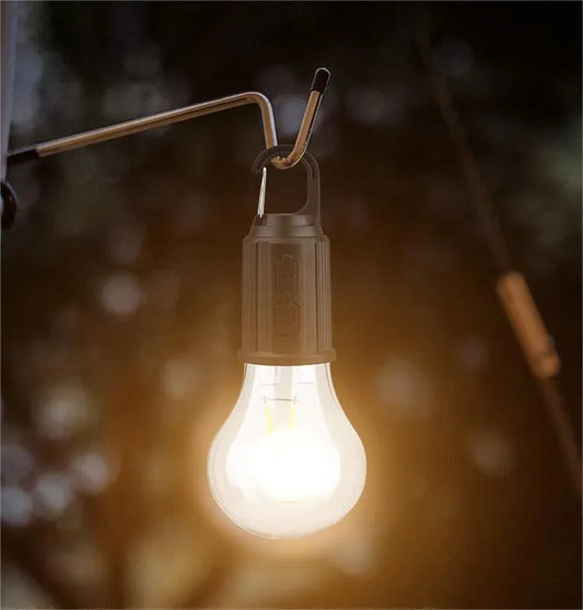 💡  Lampe suspendue de camping extérieur ✨Type C, rétro & décorative – Portable, rechargeable & parfaite pour tente, jardin ou terrasse – crée une ambiance chaleureuse 🏕️