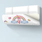Déflecteur anti-vent pour climatiseur