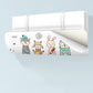 Déflecteur anti-vent pour climatiseur